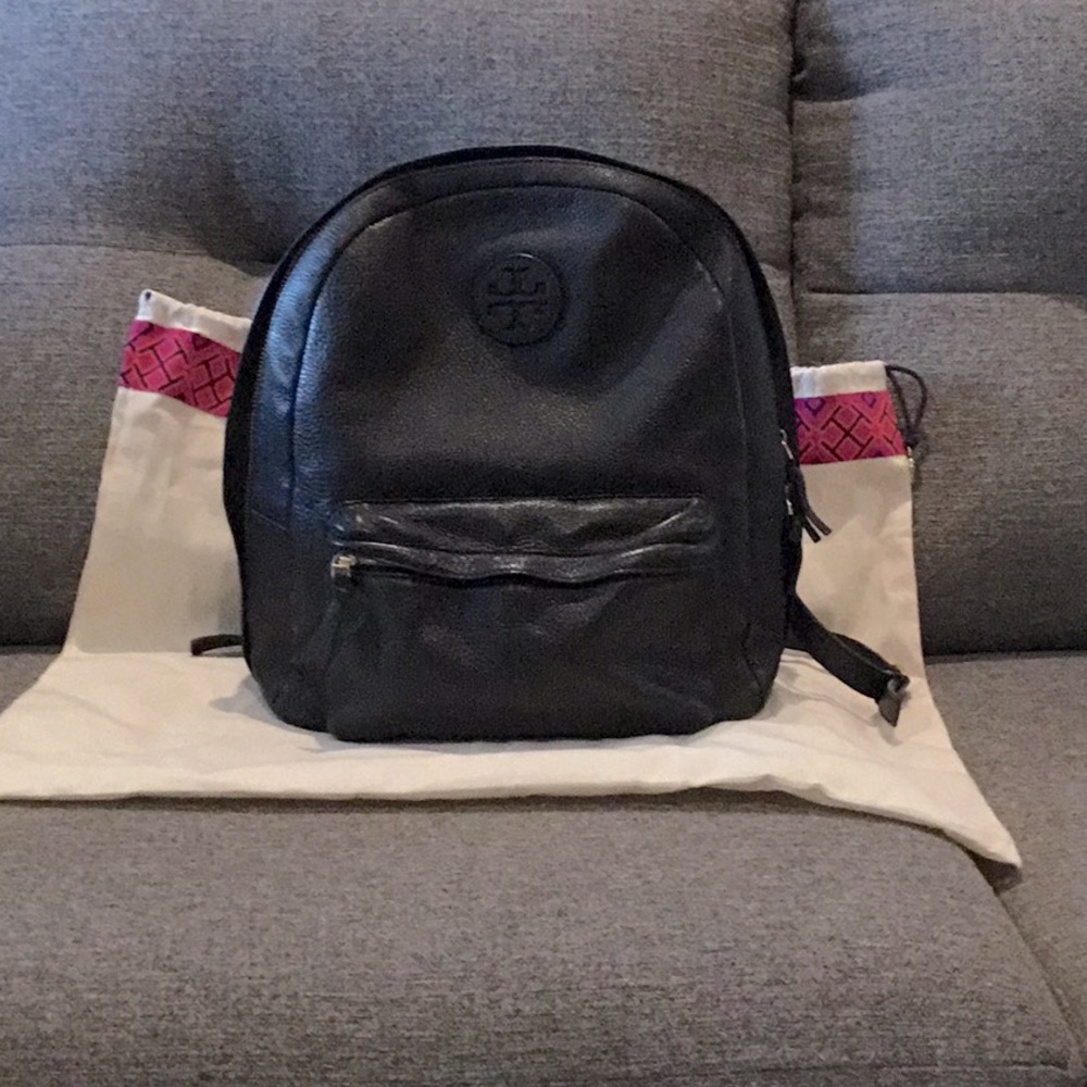 Tory Burch Pebbled leather Back Pack